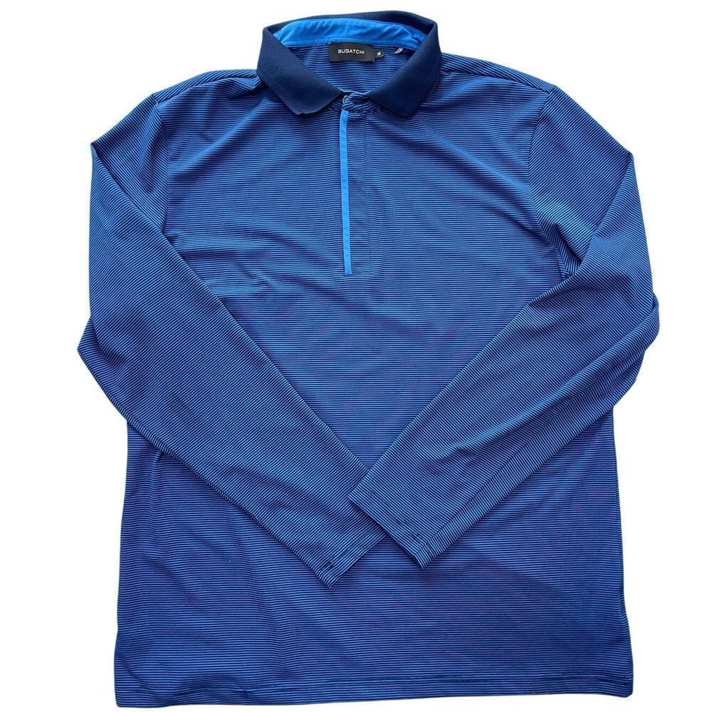 Bugatchi  Men’s performance polo 1/4 zip pullover size XL 
excellent condition